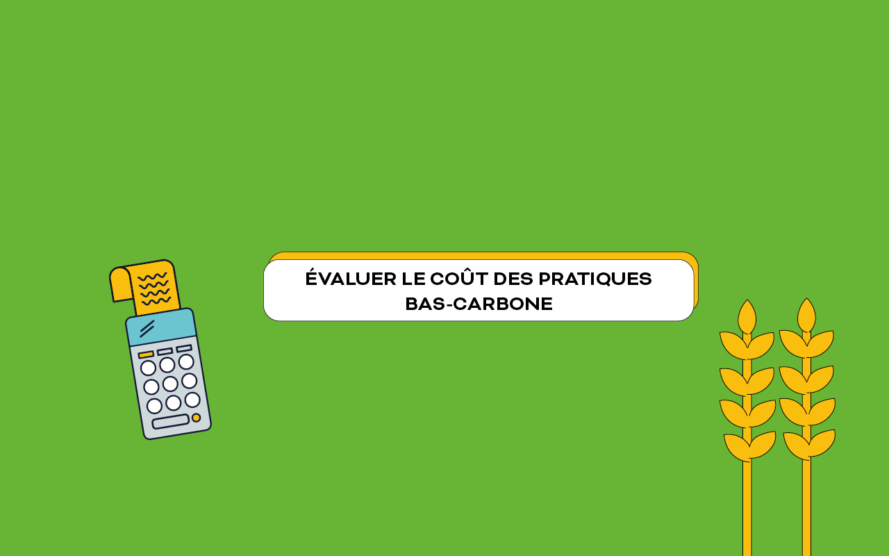 Evaluation du coût des pratiques bas-Carbone en grandes cultures