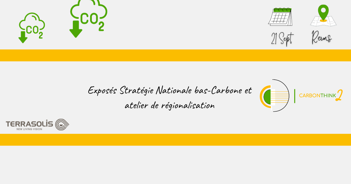 CarbonThink2 : Nouvelle Stratégie Nationale Bas-Carbone
