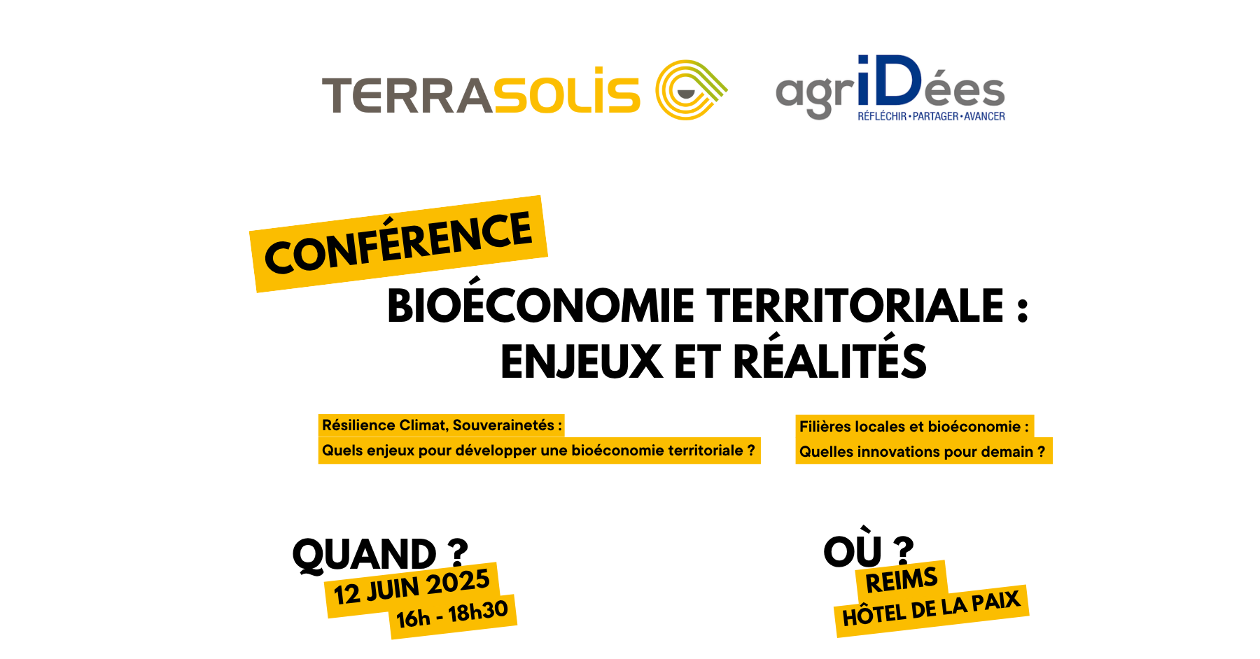Structurer une bioéconomie territoriale : retour sur la conférence du 12 juin à Reims